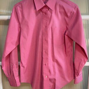 Women's Foxcroft Long Sleeve Blouse Pink